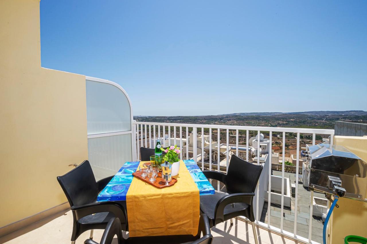 Summer Breeze Apartment With Panoramic Terrace - By Getawaysmalta Mellieha Luaran gambar