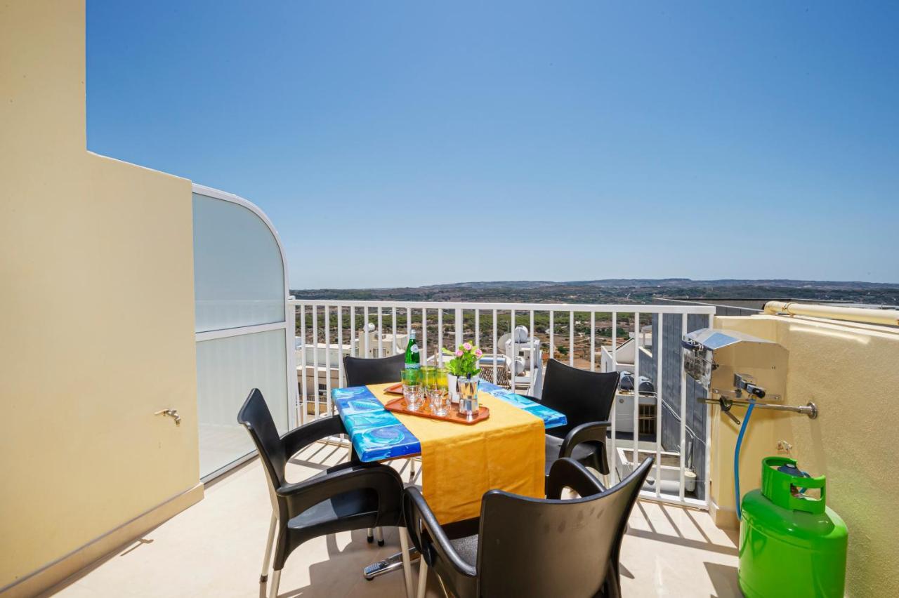 Summer Breeze Apartment With Panoramic Terrace - By Getawaysmalta Mellieha Luaran gambar