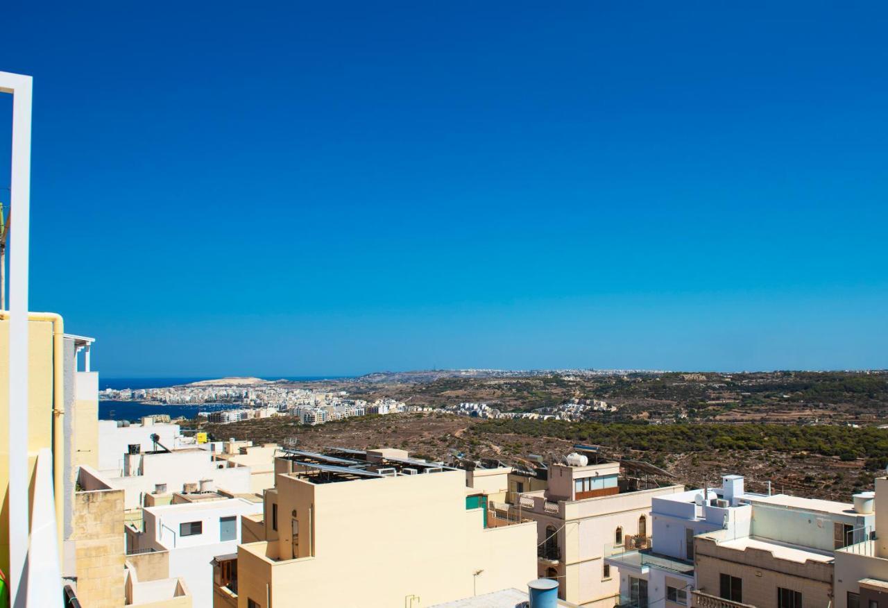 Summer Breeze Apartment With Panoramic Terrace - By Getawaysmalta Mellieha Luaran gambar