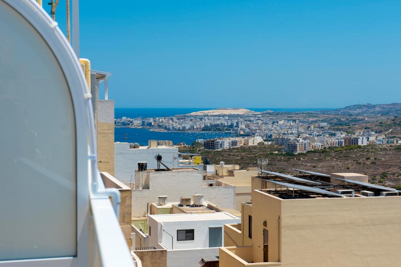 Summer Breeze Apartment With Panoramic Terrace - By Getawaysmalta Mellieha Luaran gambar